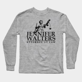 Jennifer Walters Attorney At Law (Variant) She-Hulk Long Sleeve T-Shirt